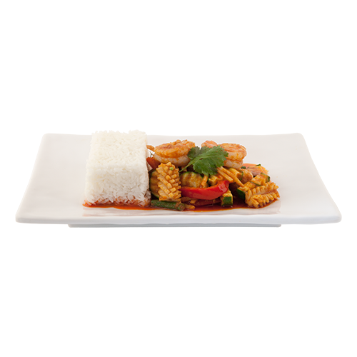 DRY RED CURRY PASTE STIR FRIED